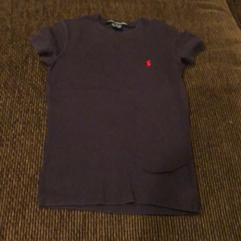 RALPH LAUREN SPORT navy blue sh sleeve women’s T